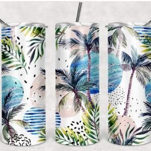 Palm Tree 20oz Tumbler